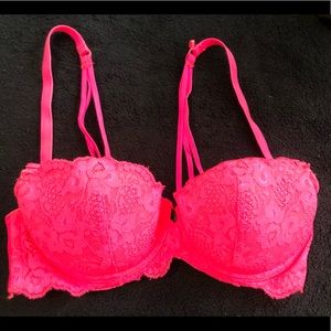 Hot Pink Bra - La Senza